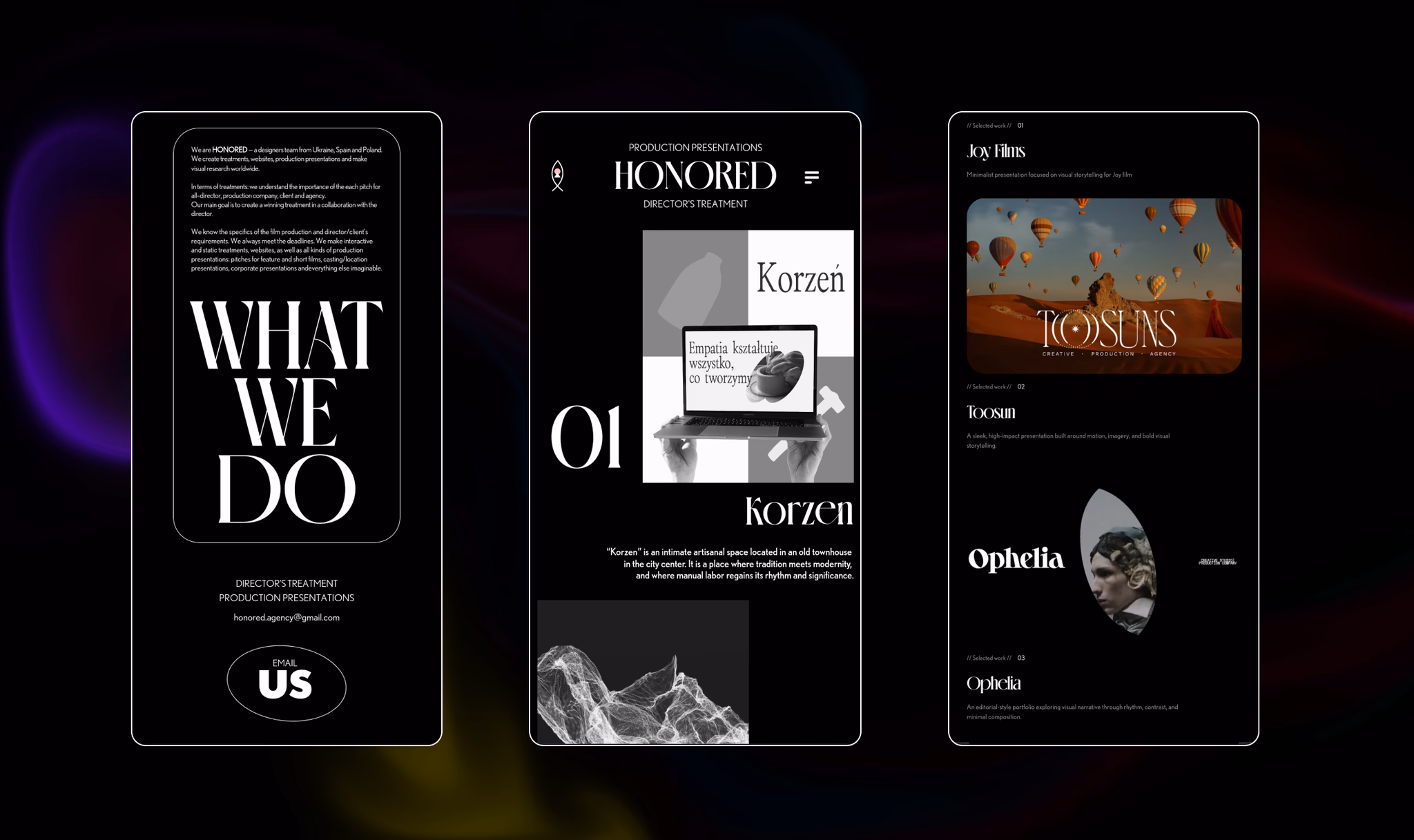 Mobile layouts