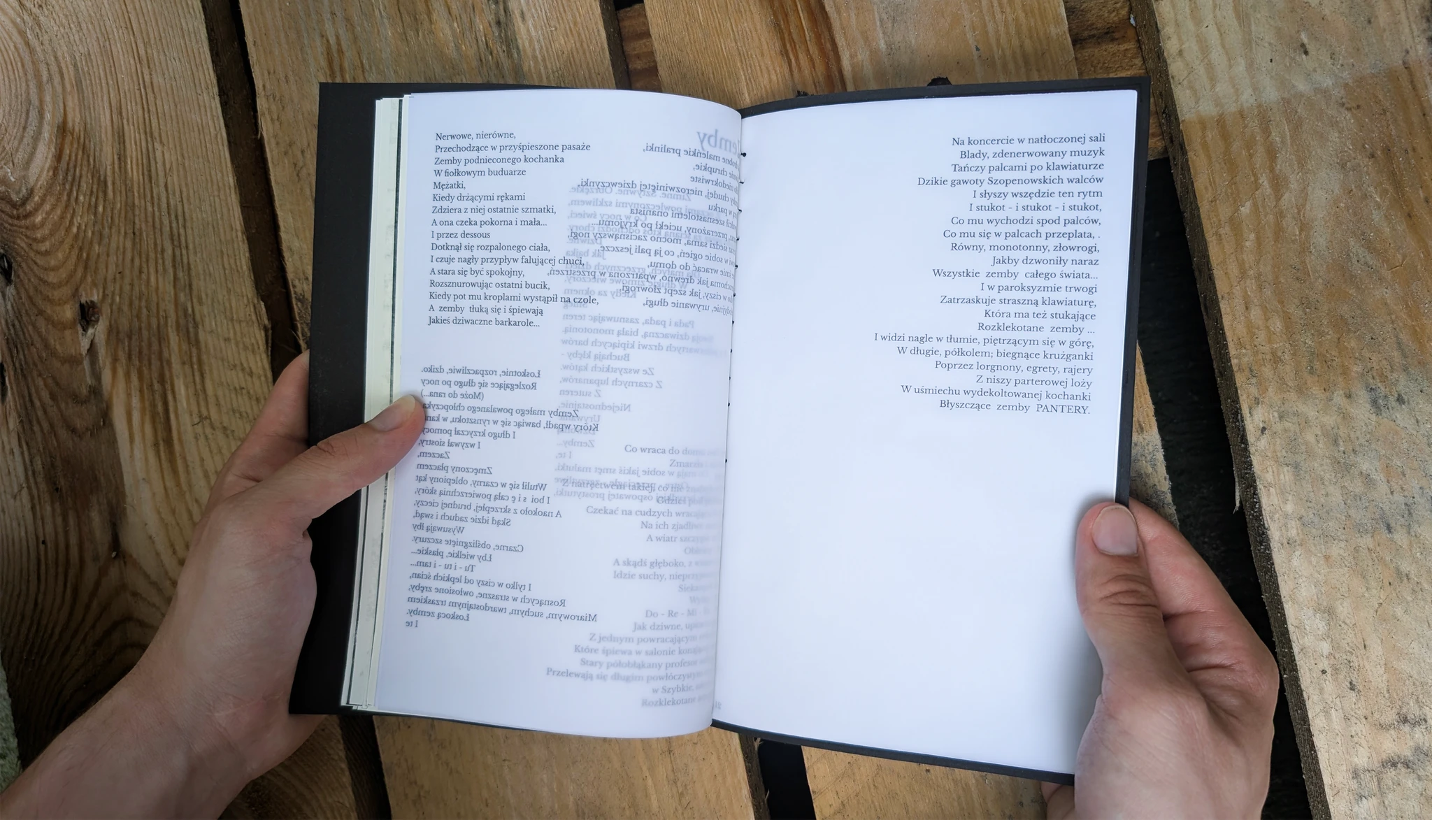 Poem typesetting