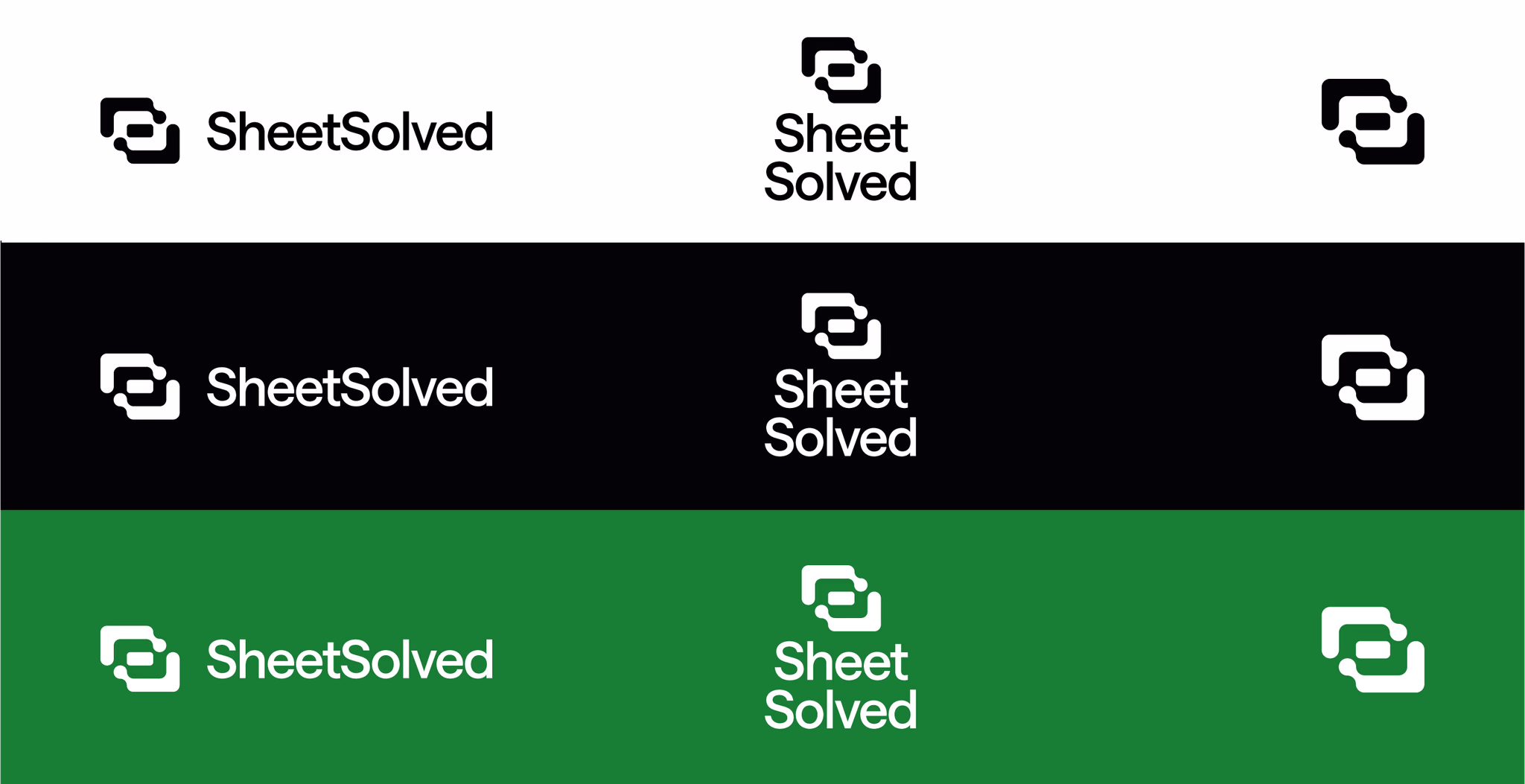 Final SheetSolved brand mark