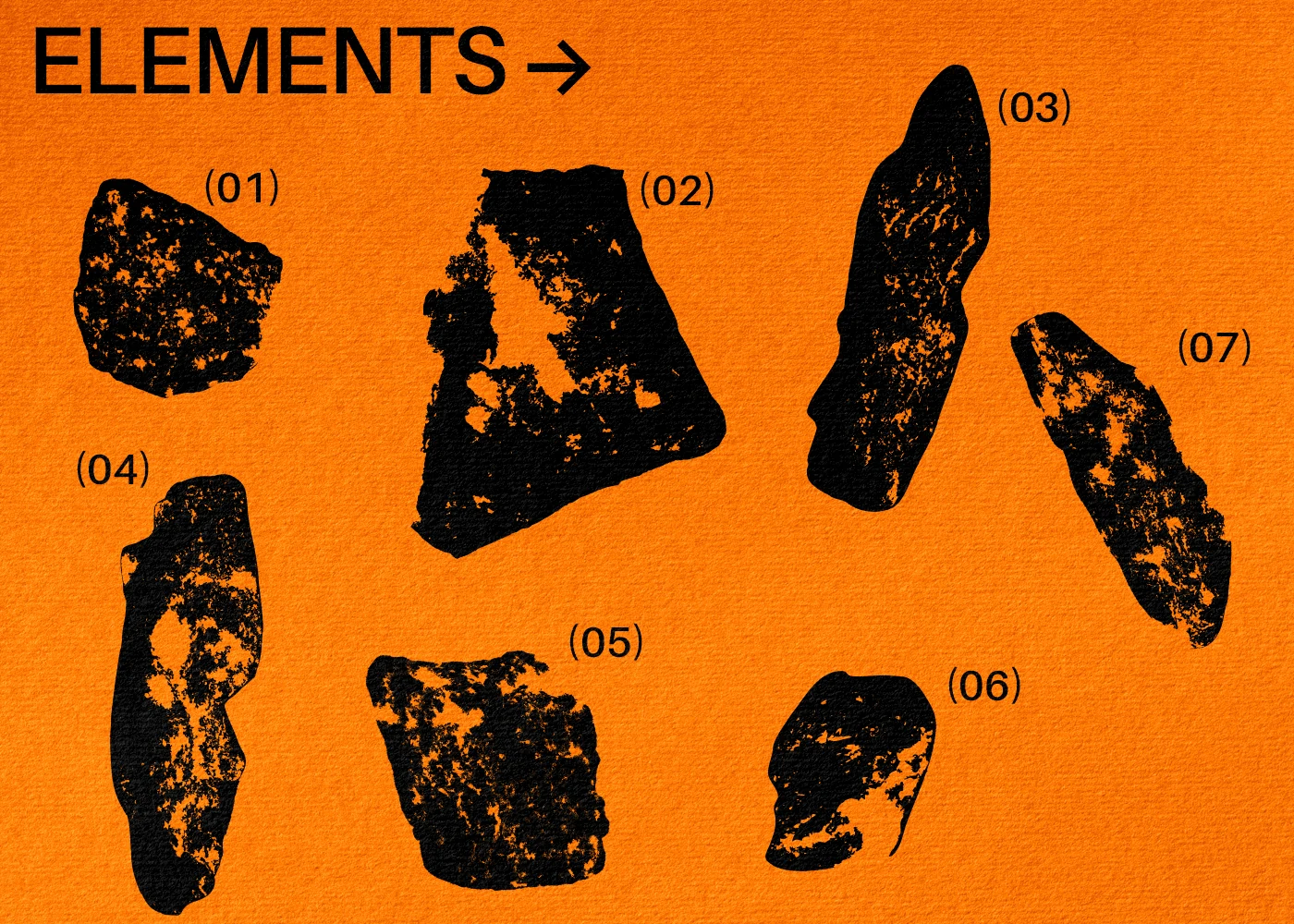 Tatra stone elements spread