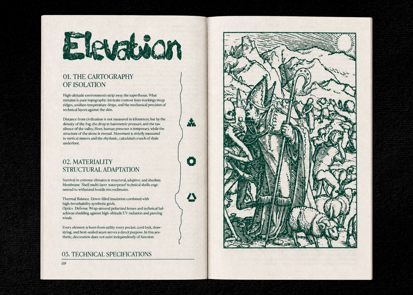 Elevation book mockup